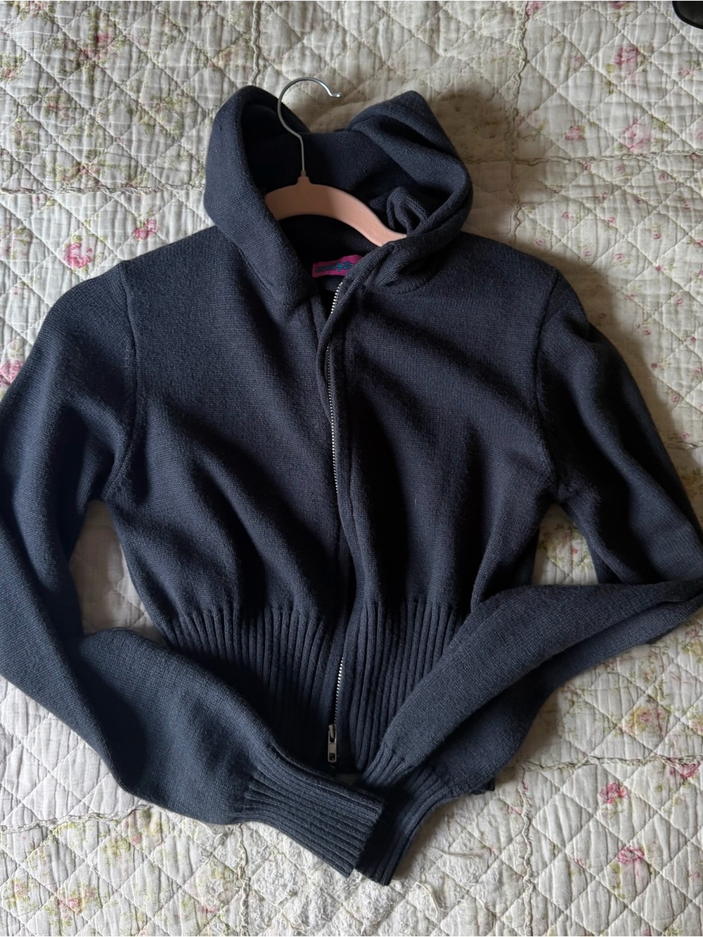 Edikted Dark Grey Zip Up